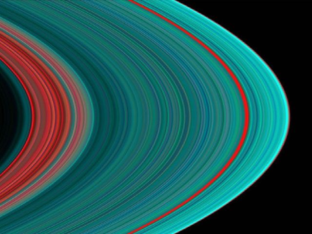 Cassini Images Saturn's A Ring