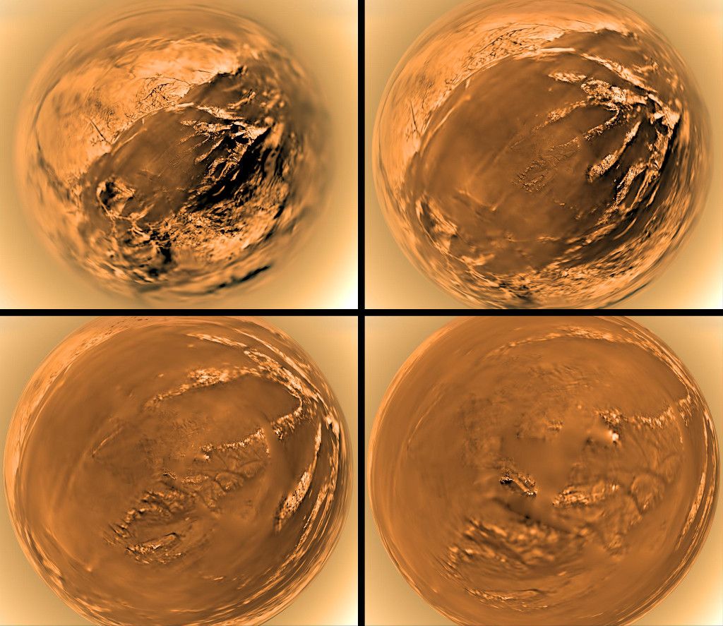Huygens Lands on Titan