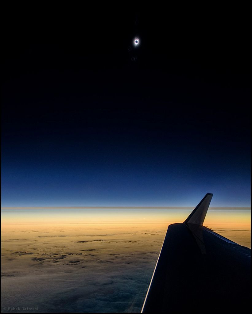A First Glimpse of the Great American Eclipse