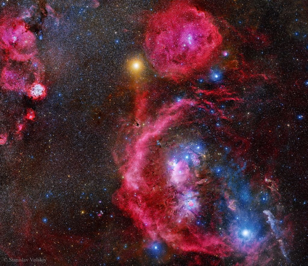 Une exposition de 212 heures d'Orion