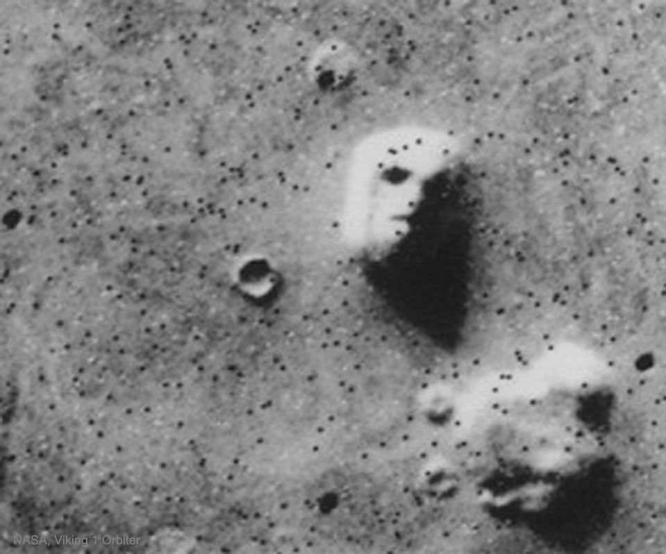 Le visage sur Mars