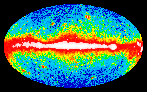 Gamma Ray All Sky Map