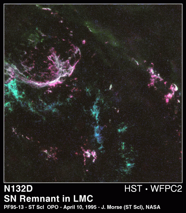 Supernova Remnant: Cooking Elements In The LMC