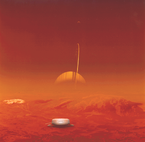 A Portrait of Saturn from Titan
