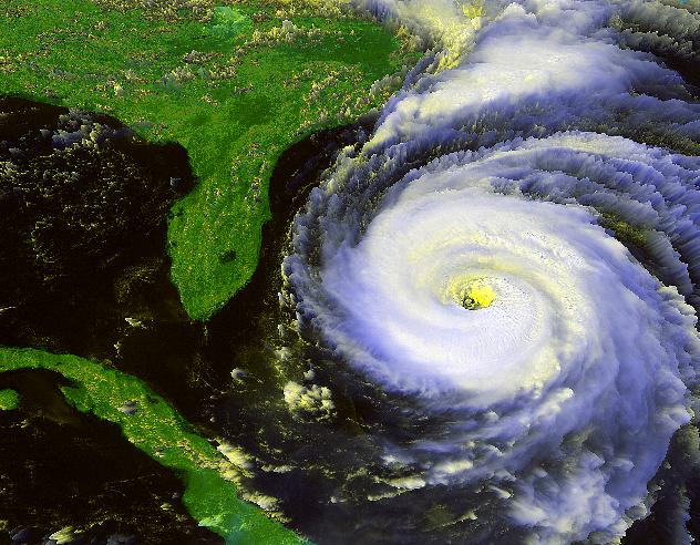 Hurricane Fran's Approach