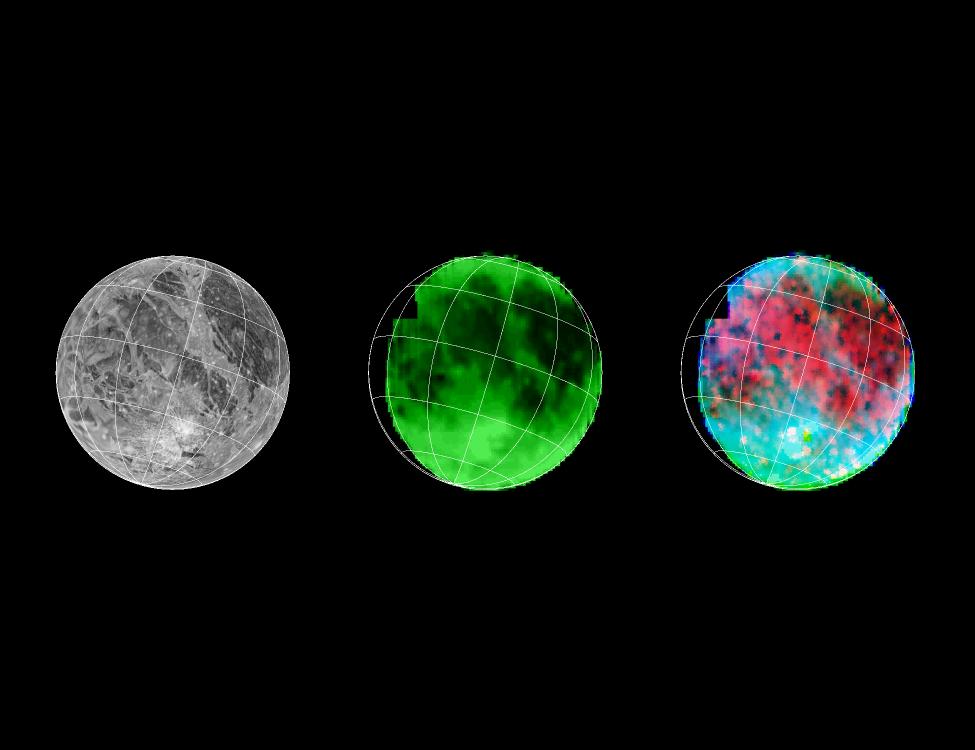 Fields of Minerals on Ganymede