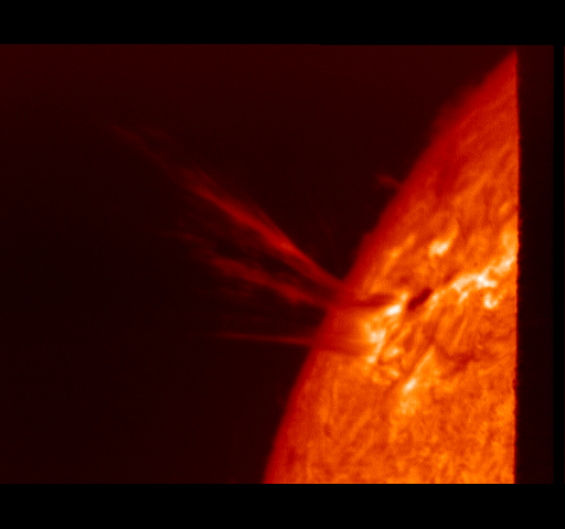 A Solar Corona Ejection