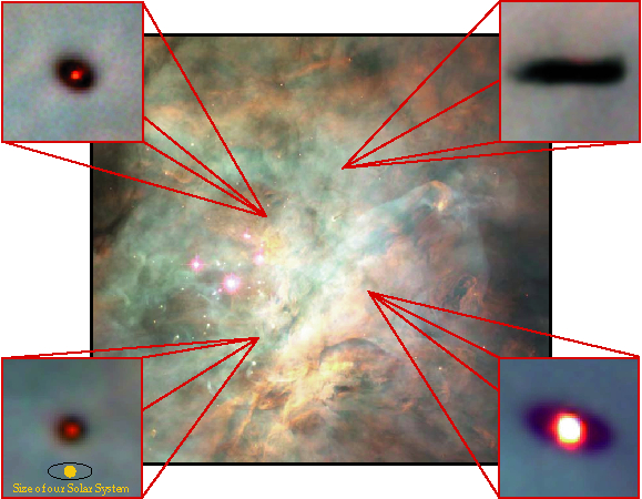 Planetary Systems Now Forming in Orion