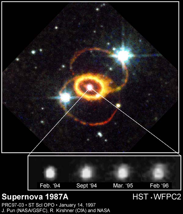 Supernova 1987a Fireball Resolved