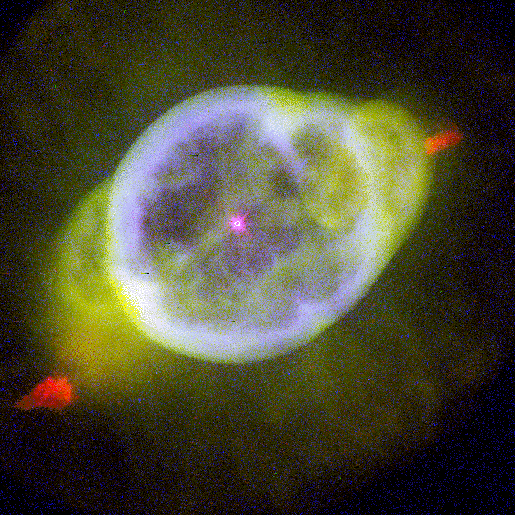 NGC 3242: The 'Ghost of Jupiter' Planetary Nebula &#13;