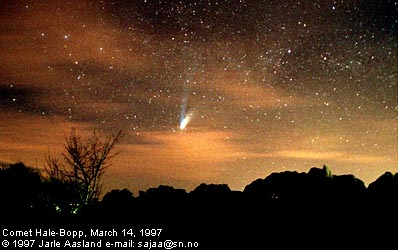 Earth, Clouds, Sky, Comet
