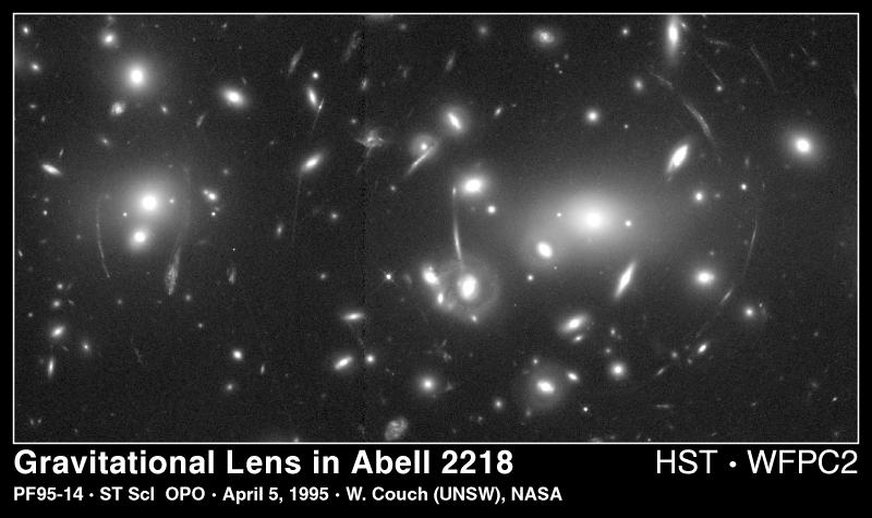 Abell 2218: A Galaxy Cluster Lens