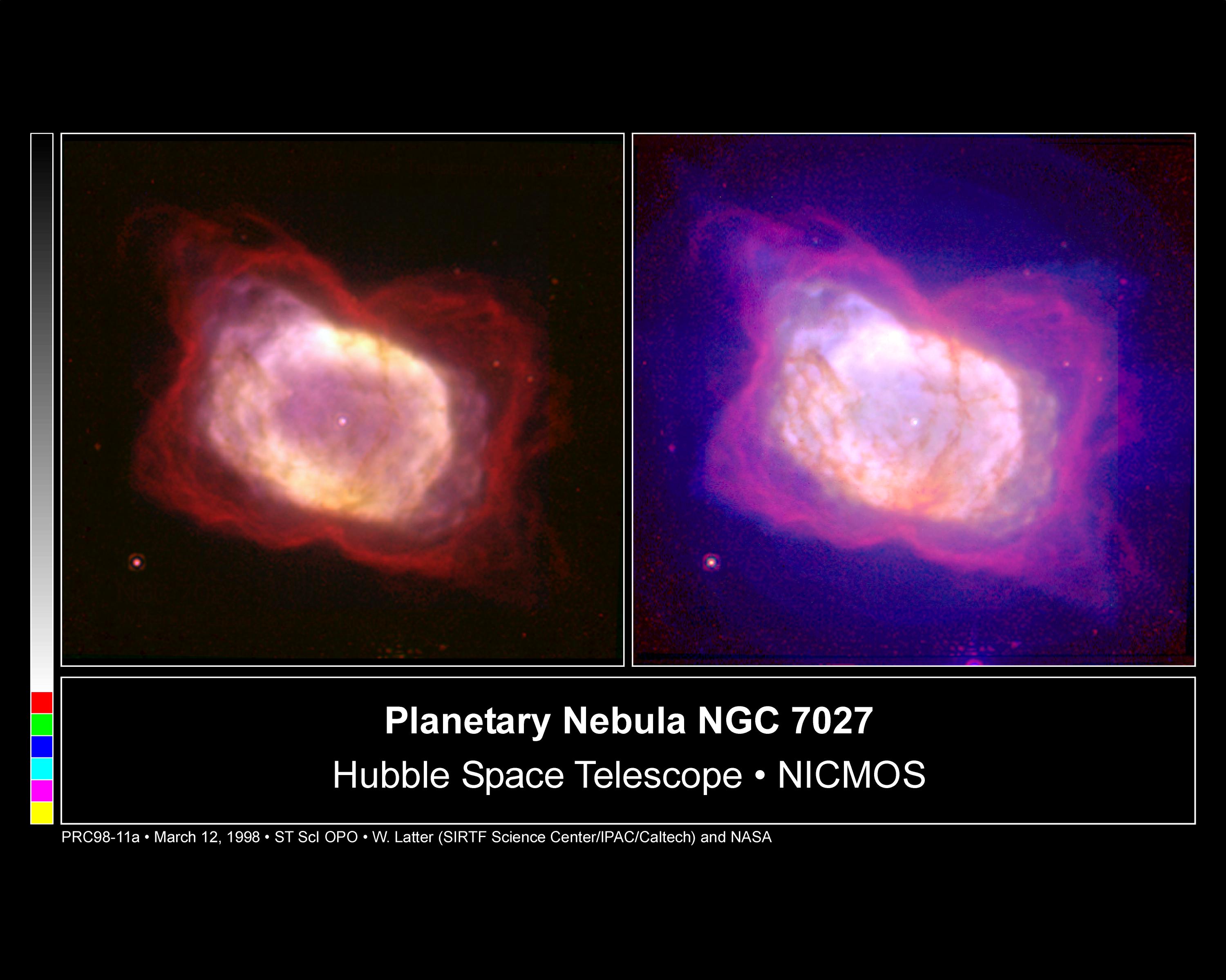 Planetary Nebula NGC 7027 in Infrared