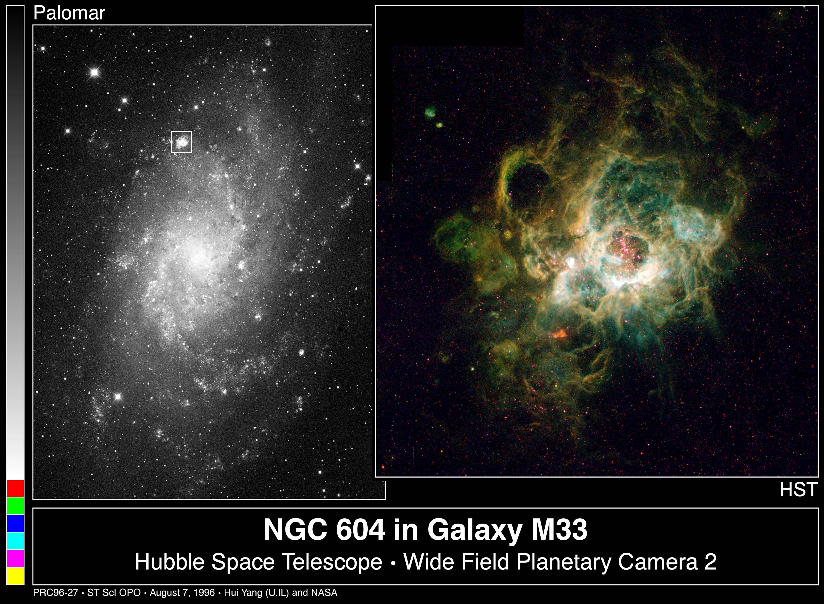 NGC 604: Giant Stellar Nursery