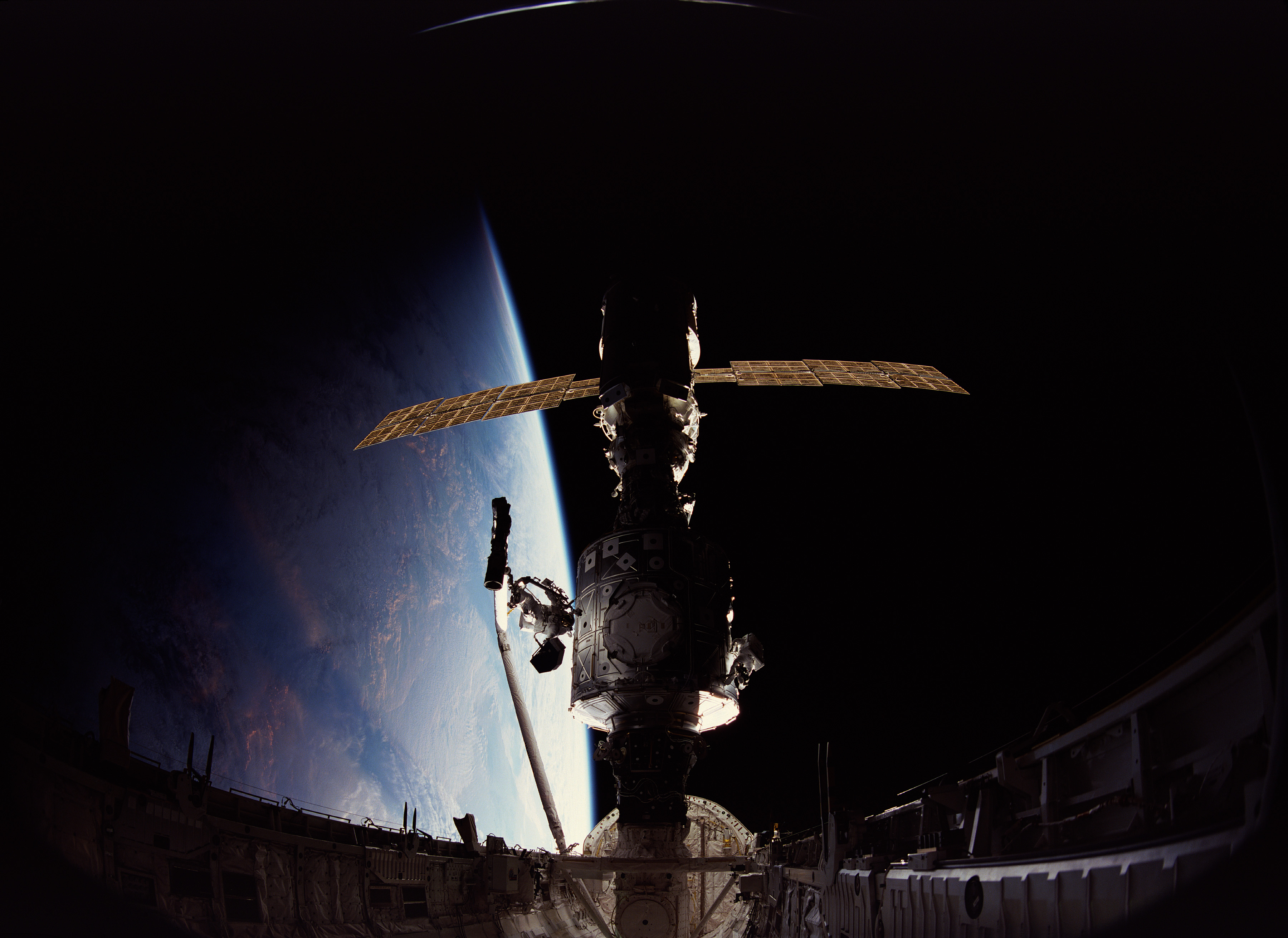 Construction of International Space Station Begins