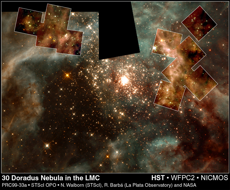 Massive Stars Of 30 Doradus
